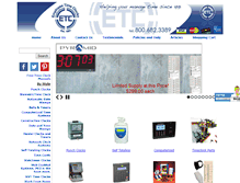 Tablet Screenshot of employeetimeclocks.com